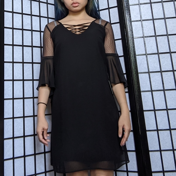 🖤Gothic Black Edgy Dress🖤 - Picture 4 of 5